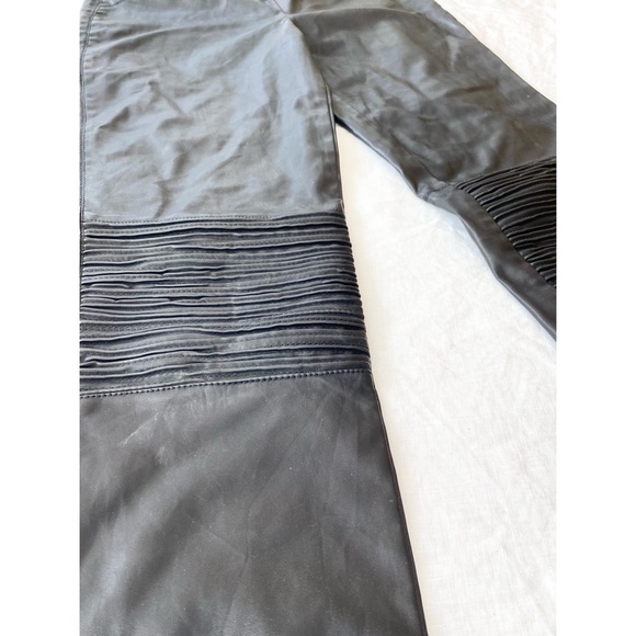 Vero Moda Emma Ray PU Leather Pants - Picture 9 of 15